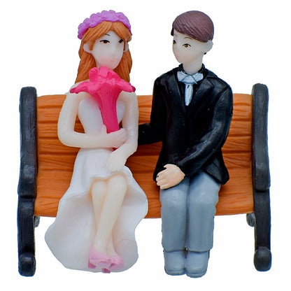 Gift To Love | Miniature Model Couple With Chair Set | Code : MMA34