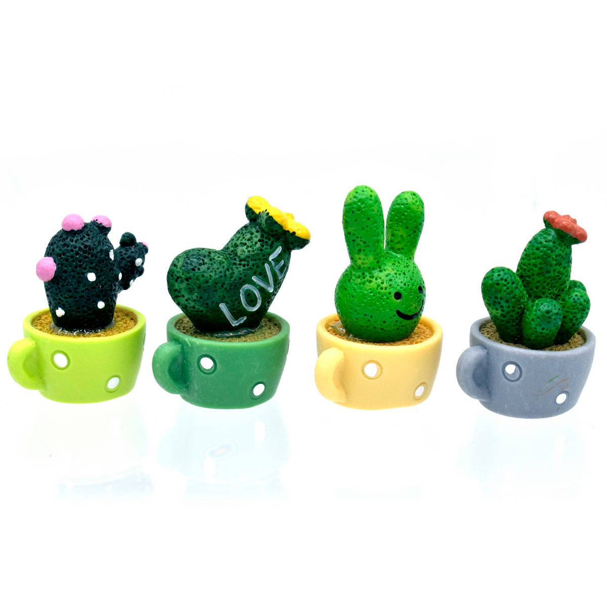 Gift To Love | Miniature Model Cactus Set | Pcs : 4 Pcs | Code : MMA36
