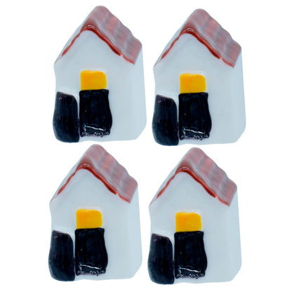 Gift To Love | Miniature Model Mini House | Pcs : 4 Pcs | Code : MMA40