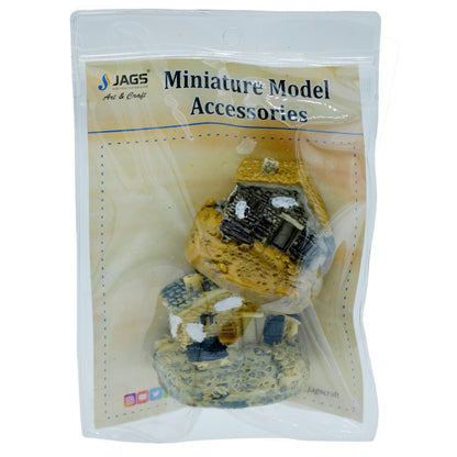 Gift To Love | Miniature Model Garden House | Pcs : 2 Pcs | Code : MMA53