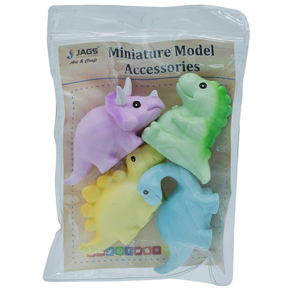 Gift To Love | Miniature Model Animals | Pcs : 4 Pcs | Code : MMA59