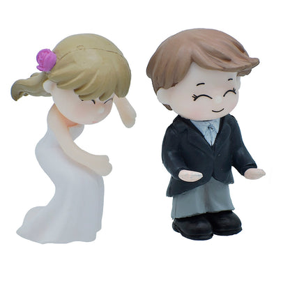 Gift To Love | Miniature Model Couple | Color : White And Black | Code : MMA71