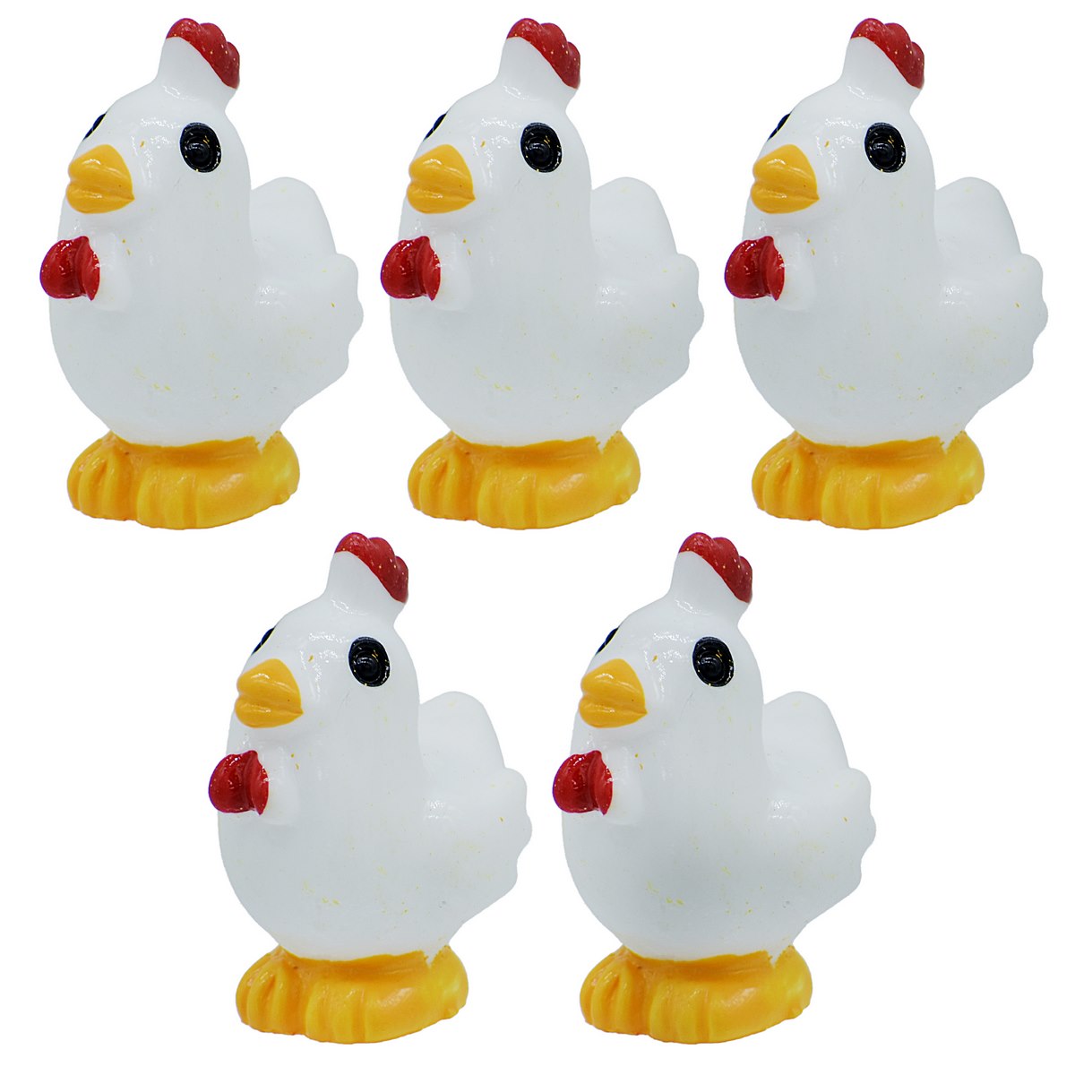Gift To Love | Miniature Model Chicken | Pcs : 5 Pcs | Code : MMA76