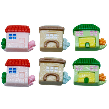 Gift To Love | Miniature Model House | Color : Mix Colour | Pcs : 6 Pcs | Code : MMAN-01