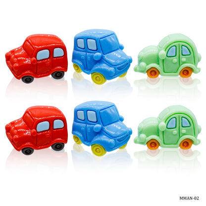 Gift To Love | Miniature Model Cartoon Car | Color : Mix Colour | Pcs : 6 Pcs | Code : MMAN-02