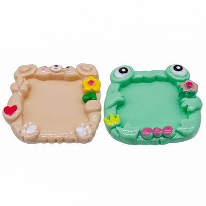 Gift To Love | Miniature Model Mirror Frame | Color : Mix Colour | Pcs : 2 Pcs | Code : MMAN-06