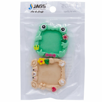 Gift To Love | Miniature Model Mirror Frame | Color : Mix Colour | Pcs : 2 Pcs | Code : MMAN-06