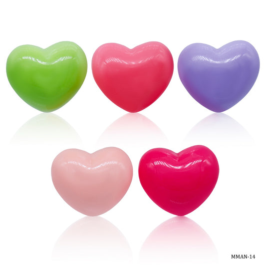Gift To Love | Miniature Model Heart | Color : Mix Colour | Pcs : 5 Pcs | Code : MMAN-14