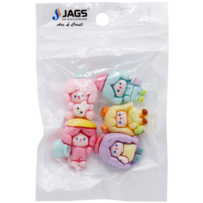 Gift To Love | Miniature Model Kids Girls | Color : Mix Colour | Pcs : 5 Pcs | Code : MMAN-16