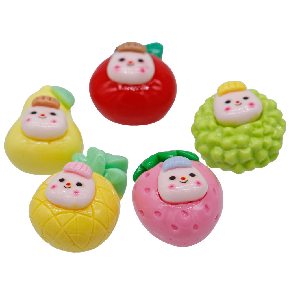 Gift To Love | Miniature Model Fruit | Color : Mix Colour | Pcs : 5 Pcs | Code : MMAN-19