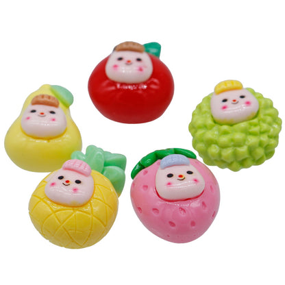 Gift To Love | Miniature Model Fruit | Color : Mix Colour | Pcs : 5 Pcs | Code : MMAN-19