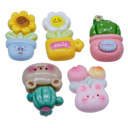Gift To Love | Miniature Model Flower | Color : Mix Colour | Pcs : 5 Pcs | Code : MMAN-26