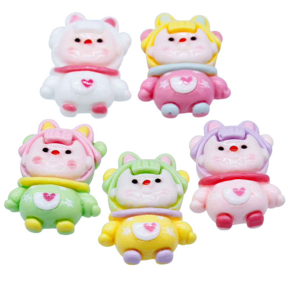 Gift To Love | Miniature Model Girls | Color : Mix Colour | Pcs : 5 Pcs | Code : MMAN-31
