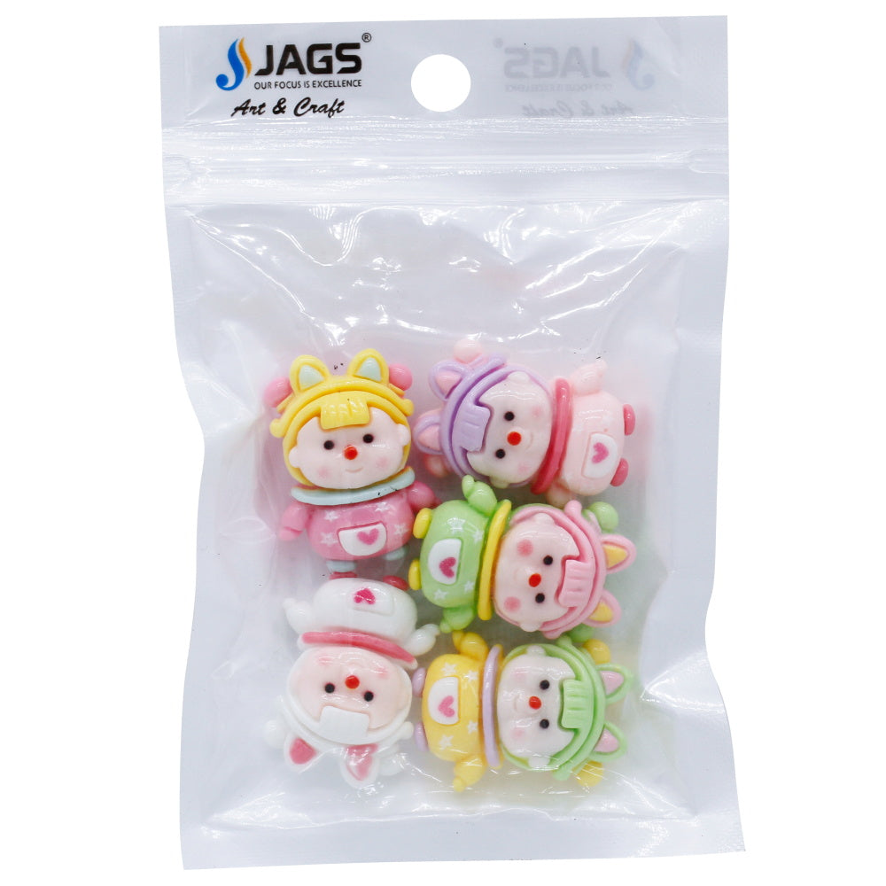 Gift To Love | Miniature Model Girls | Color : Mix Colour | Pcs : 5 Pcs | Code : MMAN-31
