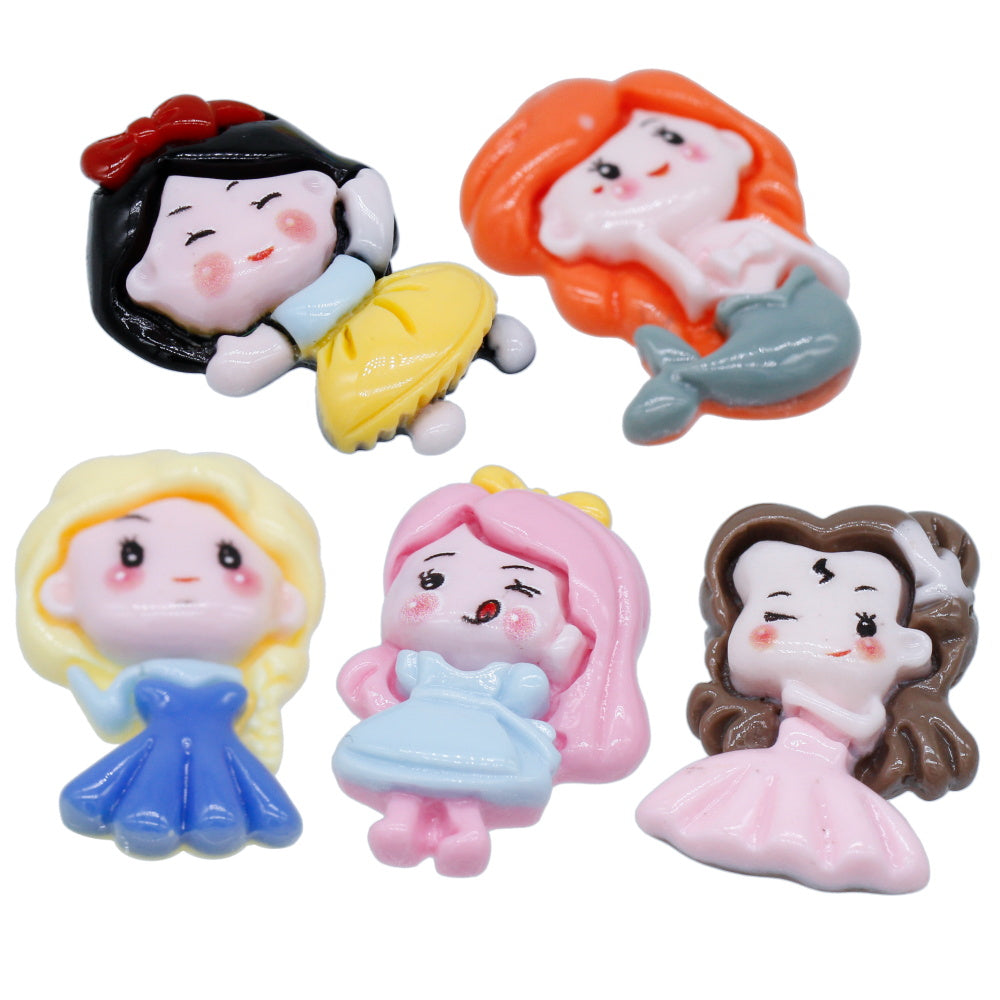 Gift To Love | Miniature Model Mermaid Girl | Color : Mix Colour | Pcs : 5 Pcs | Code : MMAN-33