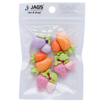 Gift To Love | Miniature Model Vegetable 2 In 1 | Color : Mix Colour | Pcs : 5 Pcs | Code : MMAN-35