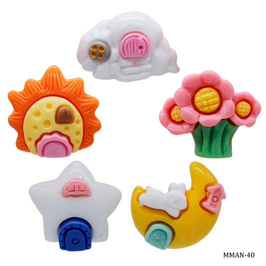 Gift To Love | Miniature Model Sky Planet | Color : Mix Colour | Pcs : 5 Pcs | Code : MMAN-40