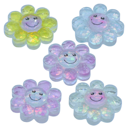 Gift To Love | Miniature Crystal Sunflower | Color : Mix Colour | Pcs : 5 Pcs | Code : MMAN-53