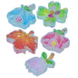 Gift To Love | Miniature Crystal Leaf | Color : Mix Colour | Pcs : 5 Pcs | Code : MMAN-57