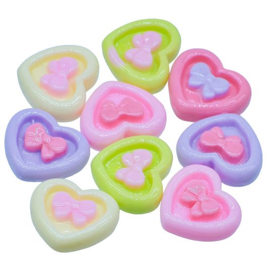 Gift To Love | Heart | Color : Mix Colour | Pcs : 10 Pcs | Code : MMAN-63
