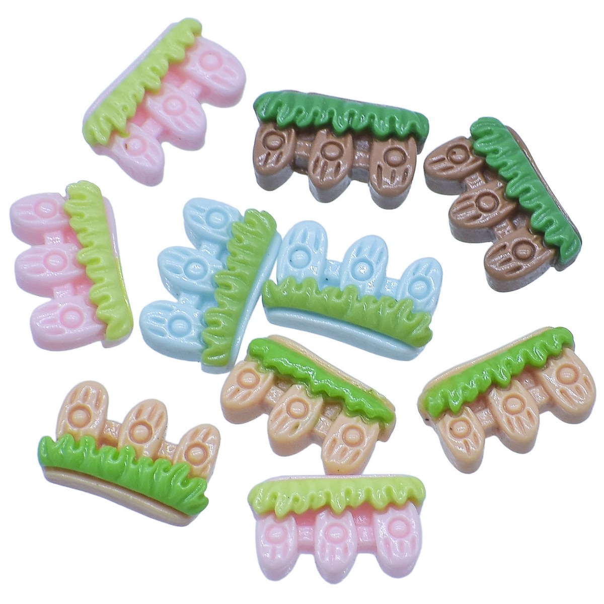 Gift To Love | Fence | Color : Mix Colour | Pcs : 10 Pcs | Code : MMAN-64