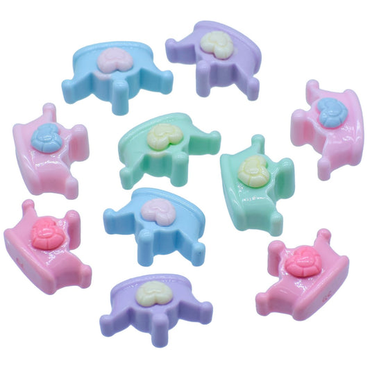 Gift To Love | Miniature Crown | Color : Mix Colour | Pcs : 10 Pcs | Code : MMAN-70
