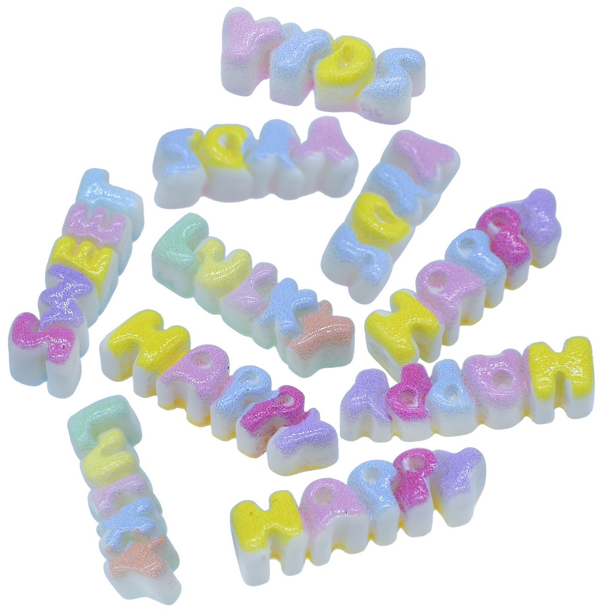 Gift To Love | Happy/Lucky | Color : Mix Colour | Pcs : 10 Pcs | Code : MMAN-81