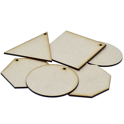 Gift To Love | Mdf Mandala Cutout Keychain | Size : 2.5 Inch | Pcs : Set Of 6 Pcs | Code : MMC401