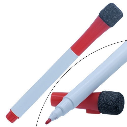 Gift To Love | White Board Magnet Marker With Duster Red | Code : MMDB-RD
