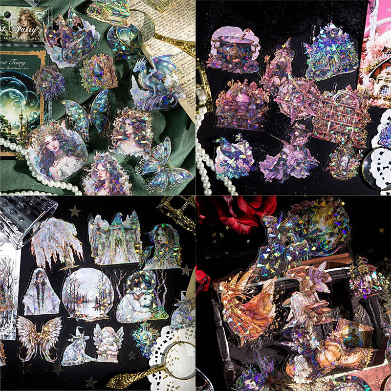 Gift To Love | Dark Whicher Series Deco Sticker | Pcs : 20 Pcs | Code : MMK06H247