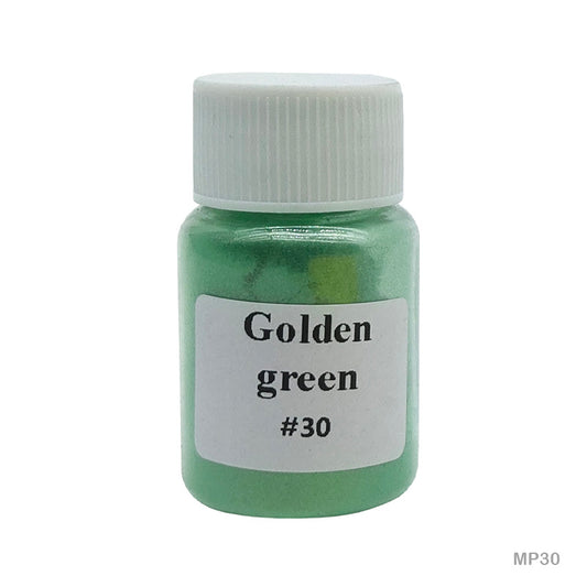 Gift To Love | Mica Pearl Powder | Color : Golden Green | Code : MP30