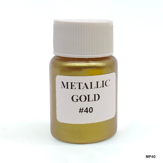 Gift To Love | Mica Pearl Powder | Color : Metallic Gold | Code : MP40