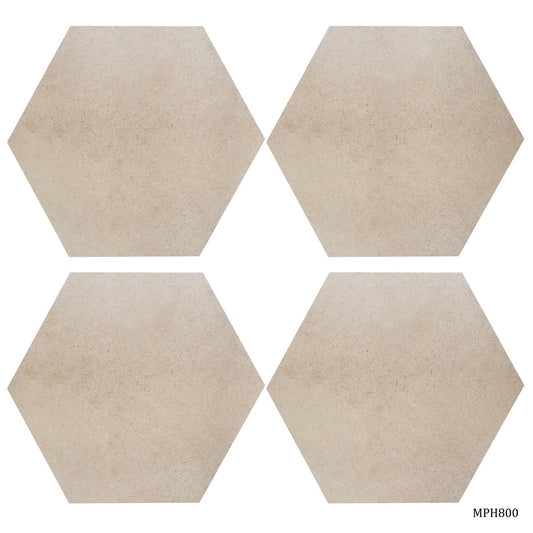Gift To Love | Mdf Plate Hexagon | Size : 8 X 8 4 Mm | Pcs : 4 Pcs | Code : MPH800