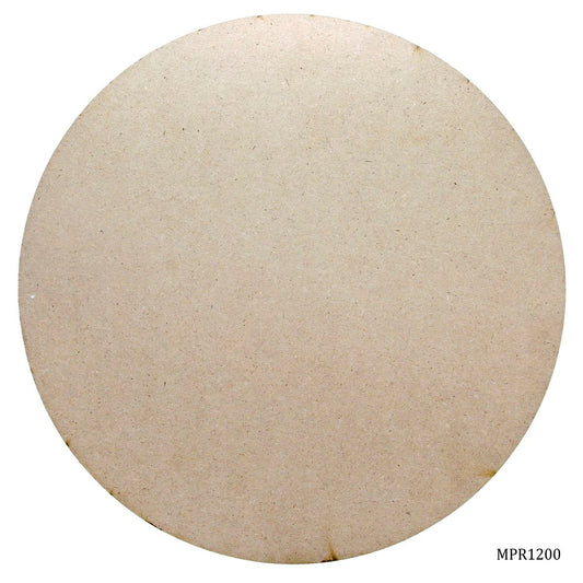 Gift To Love | Mdf Plate Round | Size : 12 X 12 4 Mm | Code : MPR1200