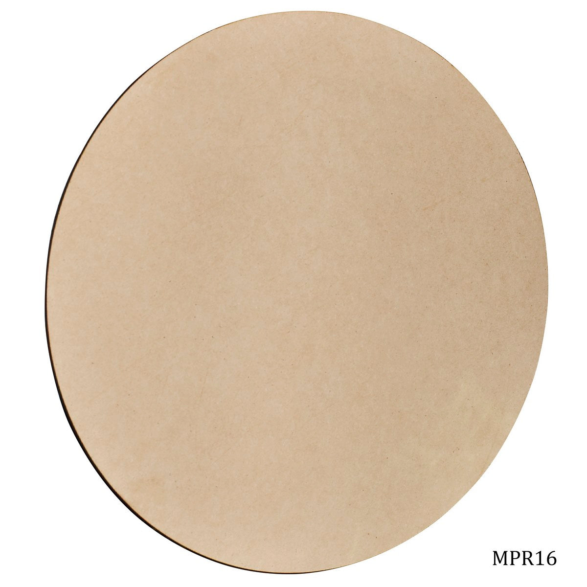 Gift To Love | Mdf Plate Round | Size : 16 Inch 4 Mm | Code : MPR16