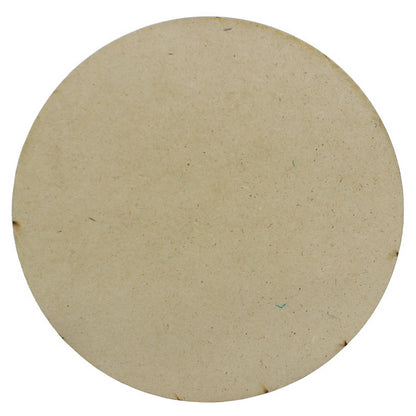Gift To Love | Mdf Plate Round | Size : 4 X 4 4 Mm | Pcs : 4 Pcs | Code : MPR400