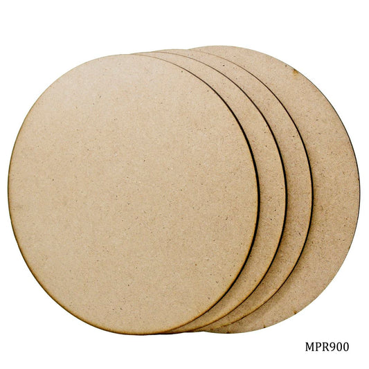 Gift To Love | Mdf Plate Round | Size : 9 X 9 4 Mm | Code : MPR900