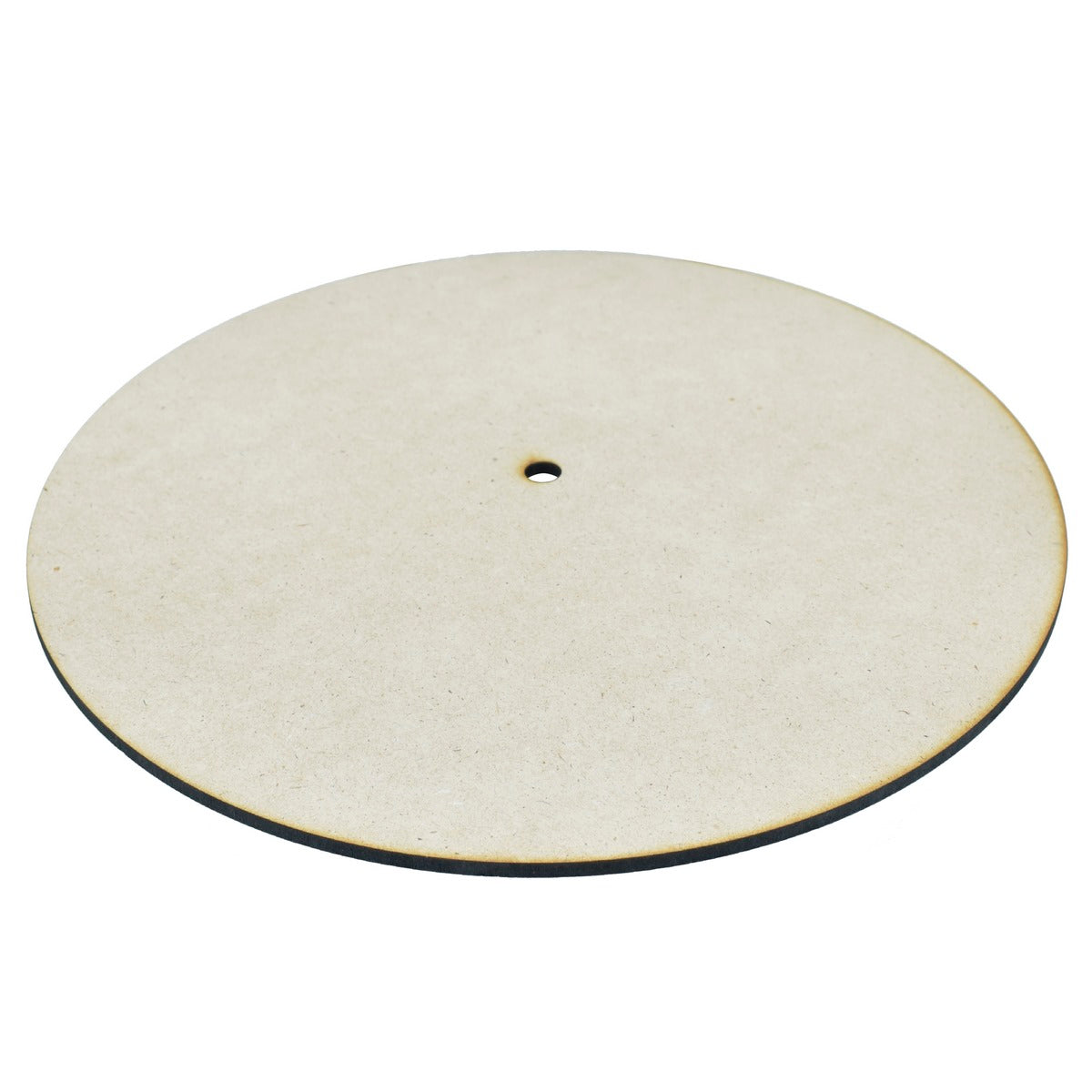 Gift To Love | Mdf Plate Round With Hole | Size : 10 Inch 4 Mm | Code : MPRW00