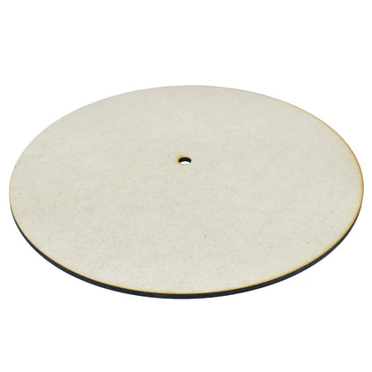 Gift To Love | Mdf Plate Round With Hole | Size : 10 Inch 4 Mm | Code : MPRW00