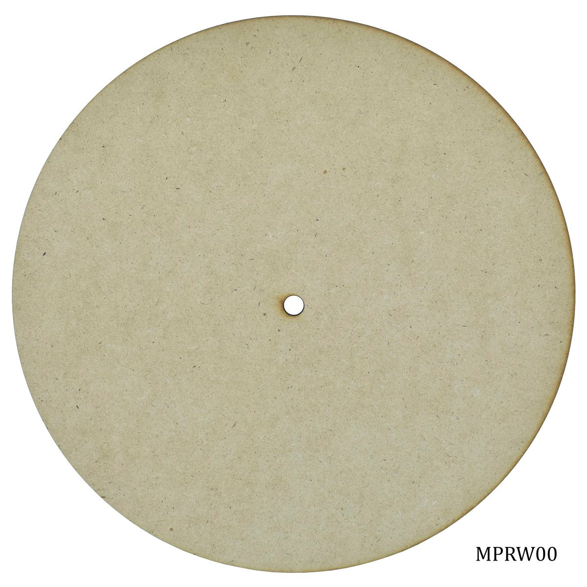 Gift To Love | Mdf Plate Round With Hole | Size : 10 Inch 4 Mm | Code : MPRW00@OLD