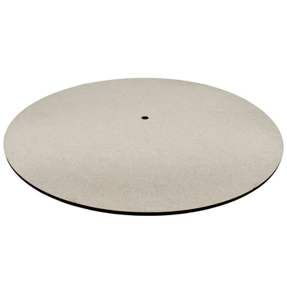 Gift To Love | Mdf Plate Round With Hole | Size : 12 Inch 4 Mm | Code : MPRW01