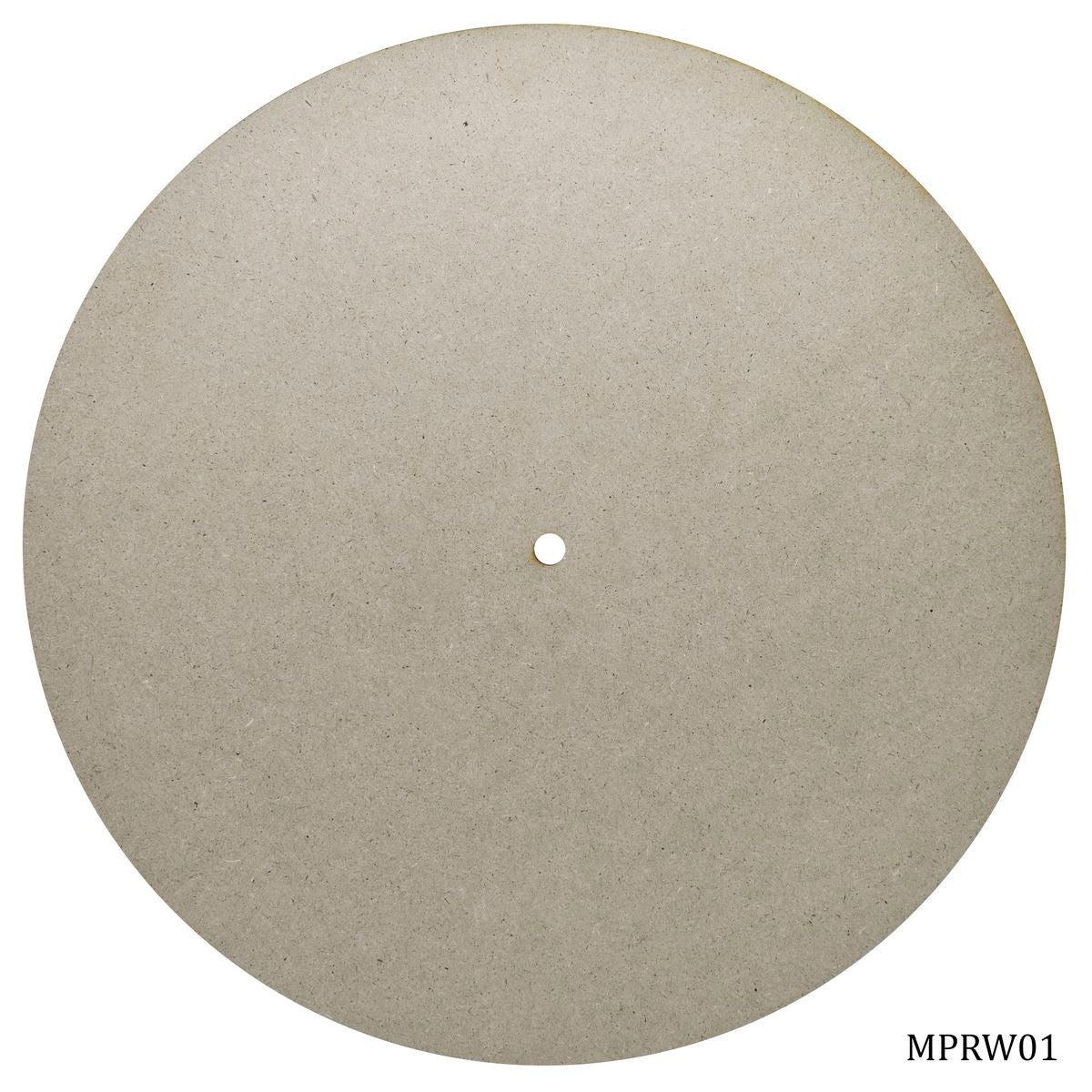 Gift To Love | Mdf Plate Round With Hole | Size : 12 Inch 4 Mm | Code : MPRW01@OLD