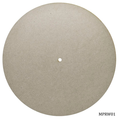 Gift To Love | Mdf Plate Round With Hole | Size : 12 Inch 4 Mm | Code : MPRW01@OLD