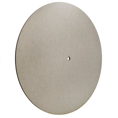 Gift To Love | Mdf Plate Round With Hole | Size : 14 Inch 4 Mm | Code : MPRW02