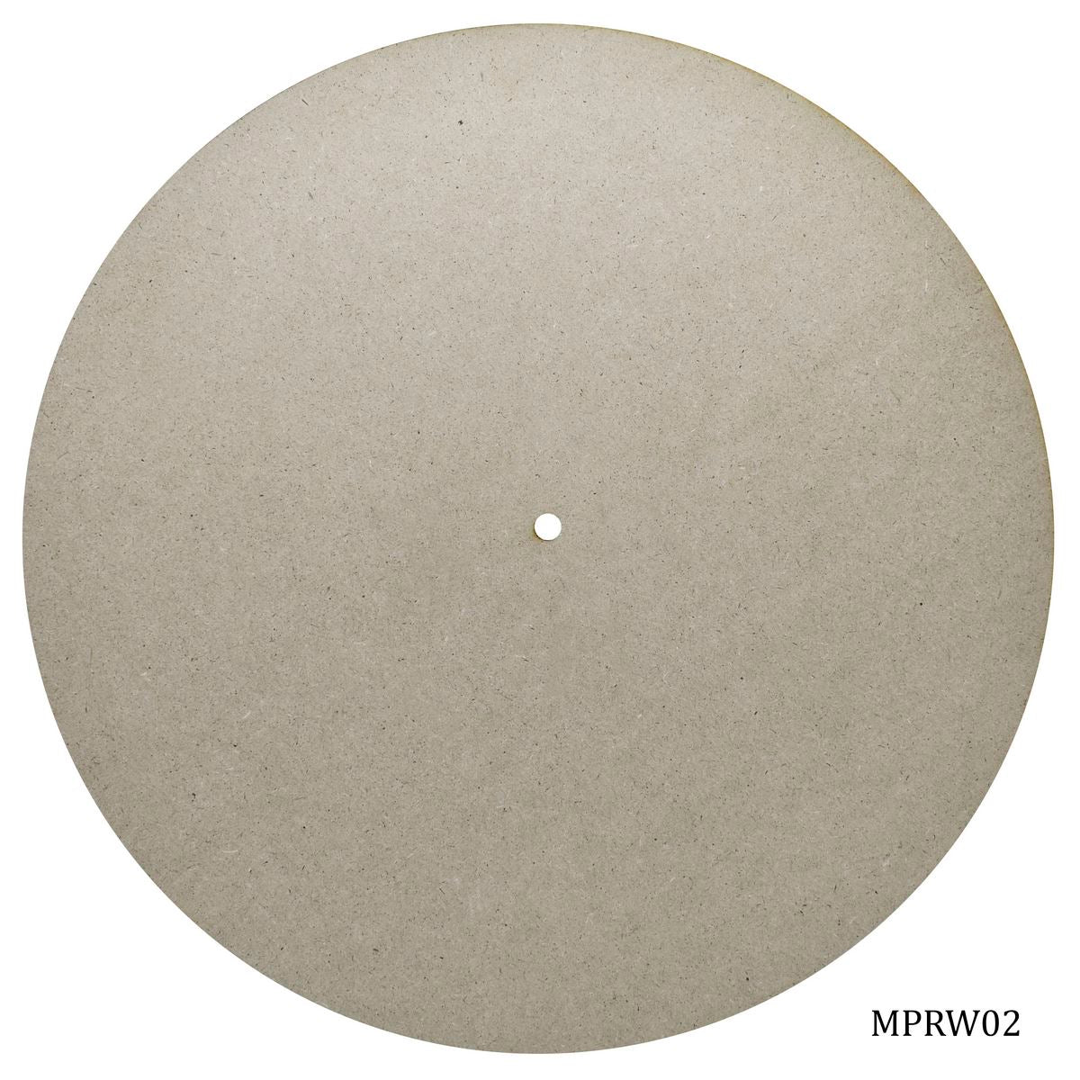 Gift To Love | Mdf Plate Round With Hole | Size : 14 Inch 4 Mm | Code : MPRW02@OLD
