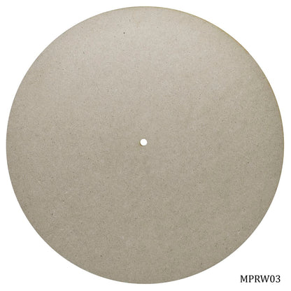 Gift To Love | Mdf Plate Round With Hole | Size : 16 Inch 4 Mm | Code : MPRW03@OLD