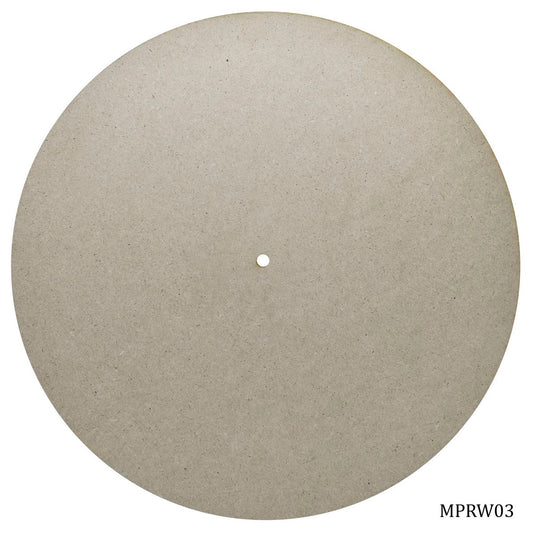 Gift To Love | Mdf Plate Round With Hole | Size : 16 Inch 4 Mm | Code : MPRW03@OLD