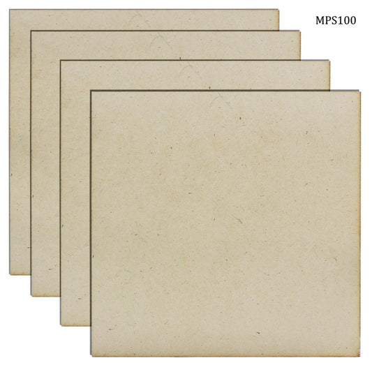 Gift To Love | Mdf Plate Square | Size : 10 X 10 4 Mm | Code : MPS100