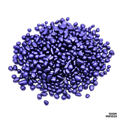 Gift To Love | Metallic Resin Stones | Pcs : 10 Gm | Code : MR1025