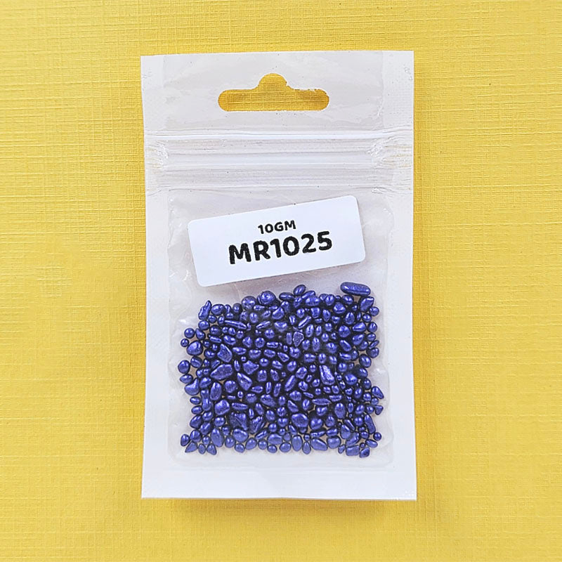 Gift To Love | Metallic Resin Stones | Pcs : 10 Gm | Code : MR1025